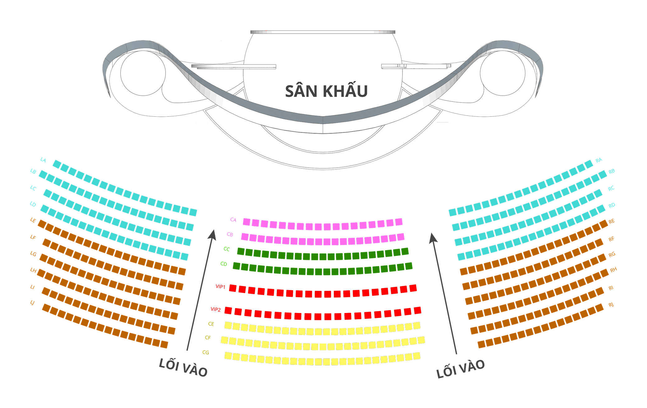 Sơ đồ chỗ ngồi